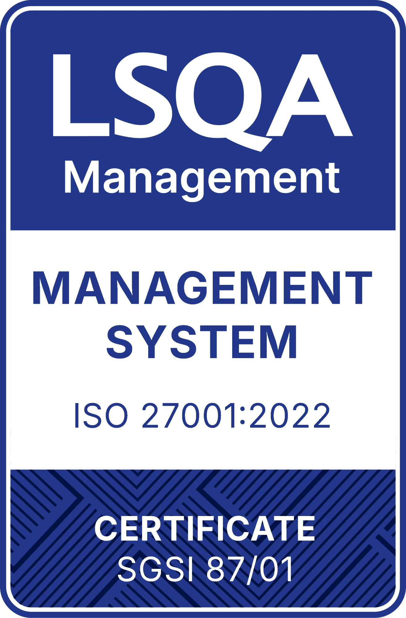 Logo ISO 27001